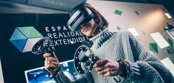 uno de los centros de juegos de realidad virtual en madrid